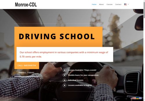 monroe-cdl.com capture - 2025-08-16 00:53:01