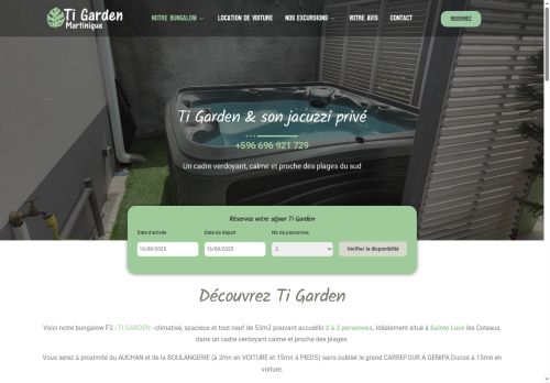 vacancesasainteluce-tigarden.com capture - 2025-08-16 01:00:40