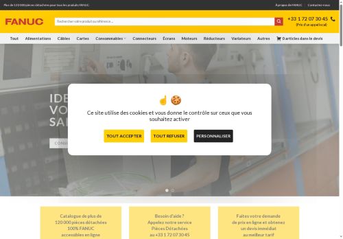 fanuc-piecesdetachees.com capture - 2025-08-16 09:11:19