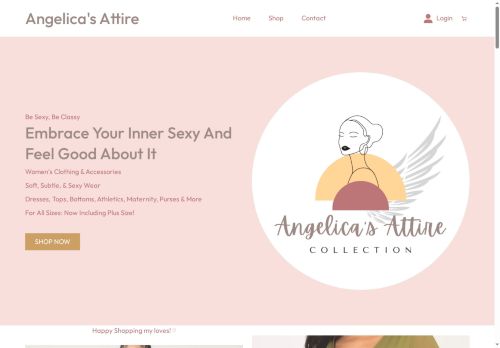 angelicasattire.com capture - 2025-08-16 09:36:30