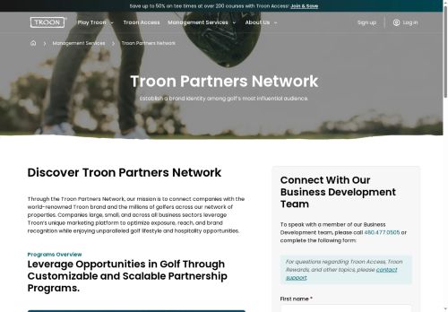 troonpartnersnetwork.com capture - 2025-08-16 10:06:40