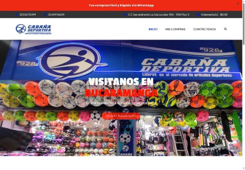 cabanadeportiva.com capture - 2025-08-16 10:51:39