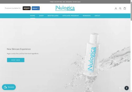 nulogicaskincare.com capture - 2025-08-16 11:07:29