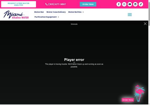 miamidadealkalinewater.com capture - 2025-08-16 11:28:31