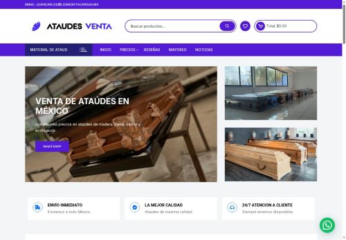 ataudesventa.com capture - 2025-08-16 13:31:18