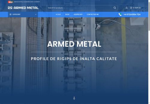 armedmetal.com capture - 2025-08-16 15:50:39