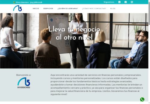 a5inversiones.com capture - 2025-08-16 17:54:40