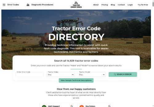 tractorerrorcodes.com capture - 2025-08-16 18:22:29