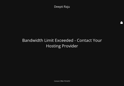 deeptiraju.com capture - 2025-08-16 18:29:49