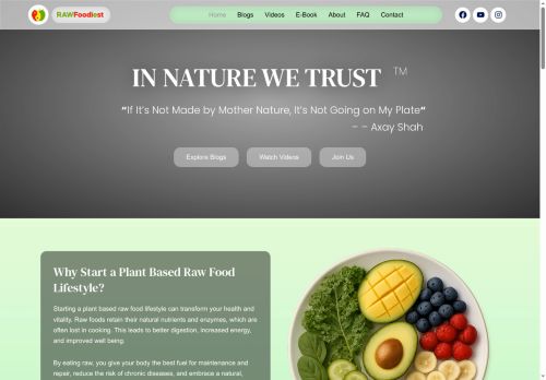 rawveggiefood.com capture - 2025-08-16 20:39:32