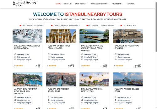 istanbulnearbytours.com capture - 2025-08-16 21:04:40