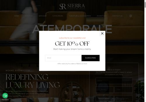 sierrafurnituremiami.com capture - 2025-08-17 00:11:39