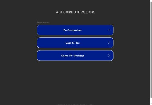 adecomputers.com capture - 2025-08-17 00:33:31