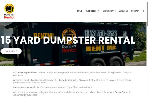 tampadumpstersrental.com capture - 2025-08-17 01:53:05