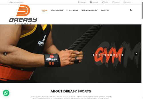 dreasysports.com capture - 2025-08-17 03:09:06