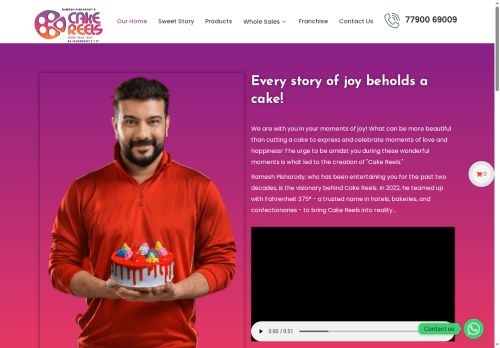 cakereels.com capture - 2025-08-17 04:52:00