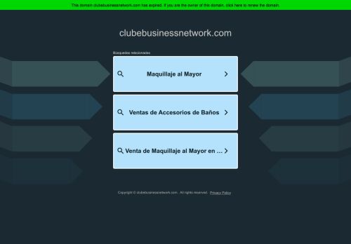 clubebusinessnetwork.com capture - 2025-08-17 07:56:34