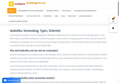 steroidelegal-de.com capture - 2025-08-17 08:58:23