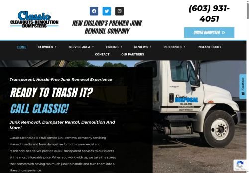 classicdumpsters.com capture - 2025-08-17 09:13:56