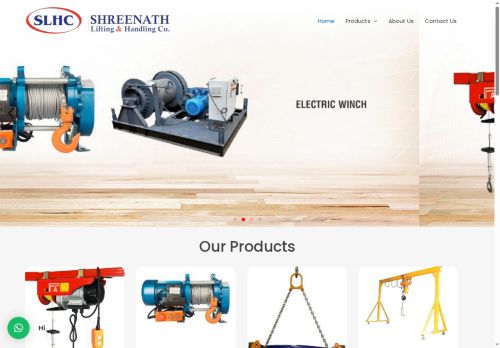 shreenathlifting.com capture - 2025-08-17 09:50:43