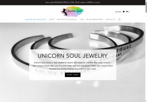 unicornsouljewelry.com capture - 2025-08-17 11:43:54