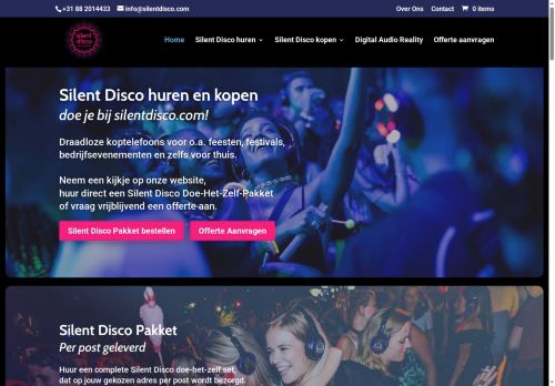 silentdiscohuur.com capture - 2025-08-17 14:51:48