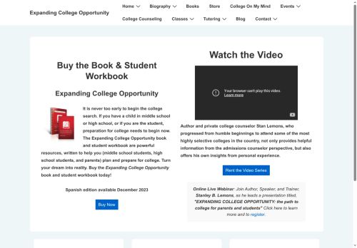 thinkingaboutcollege.com capture - 2025-08-17 15:44:20