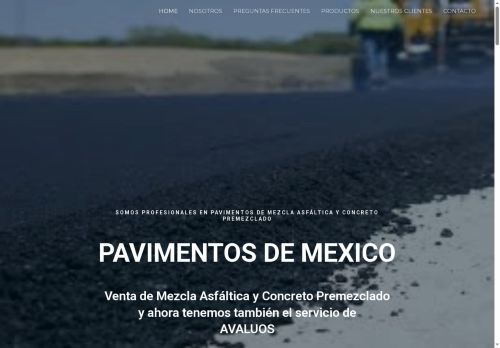 pavimentosdemexico.com capture - 2025-08-17 17:07:41