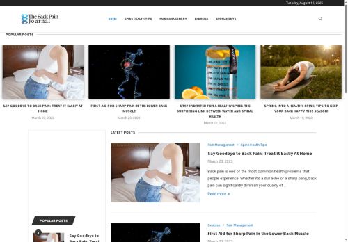 thebackpainjournal.com capture - 2025-08-17 21:13:35