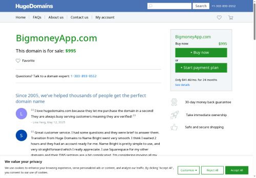 bigmoneyapp.com capture - 2025-08-17 22:14:37