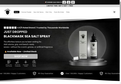 BlackMask Products capture - 2025-08-18 08:45:30