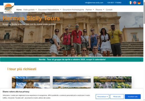 Hermes Sicily Guides & Tours capture - 2025-08-18 09:00:00