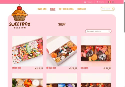 sweetboxbelgium.com capture - 2025-08-18 09:13:17