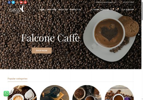 xn--falconecaffegypt-3pb.com capture - 2025-08-18 09:18:28