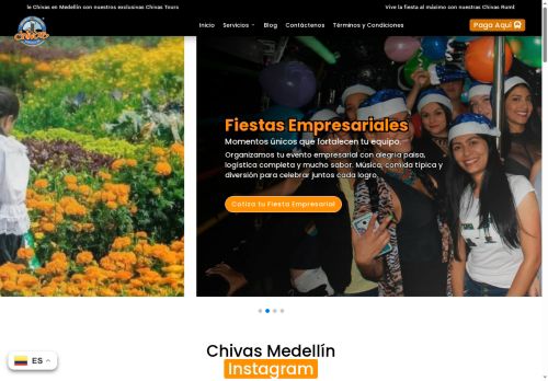 partybusmedellin.com capture - 2025-08-18 09:42:04