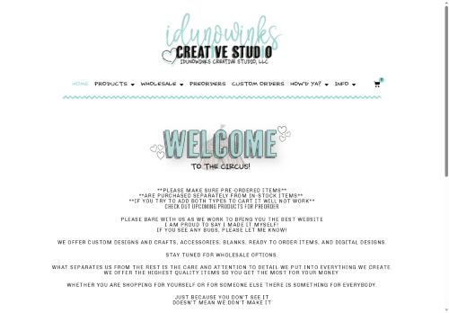 idunowinks.com capture - 2025-08-18 10:03:14