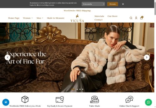 vicunaleather.com capture - 2025-08-18 11:27:39