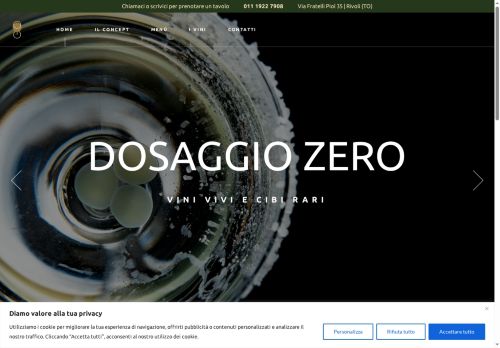 dosaggio-zero.com capture - 2025-08-18 11:38:09