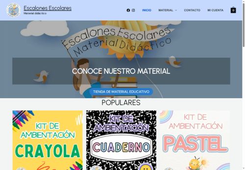 escalonesescolares.com capture - 2025-08-18 11:40:10