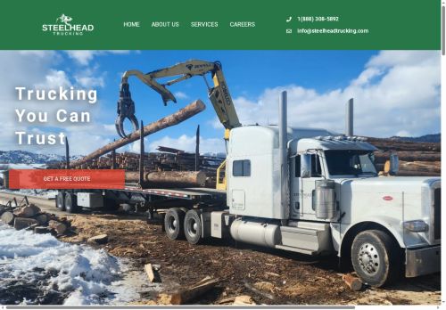 steelheadtrucking.com capture - 2025-08-18 11:56:27