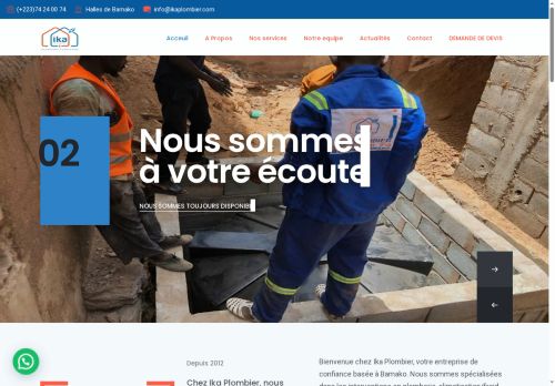 ikaplombier.com capture - 2025-08-18 12:37:26