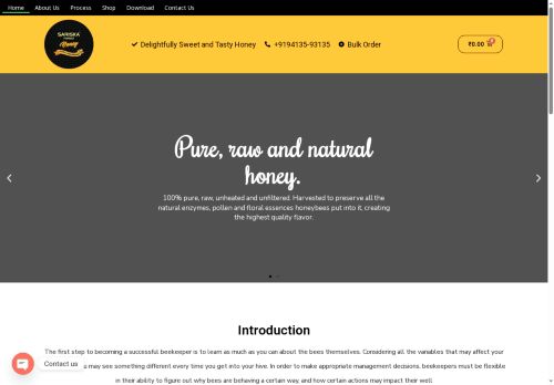 sariskahoney.com capture - 2025-08-18 13:40:27