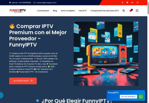 funnyiptv.com capture - 2025-08-18 15:01:45