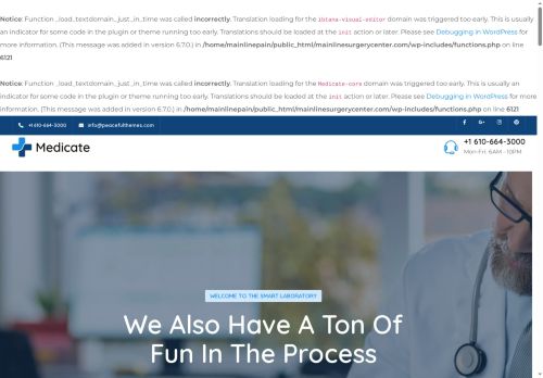 mainlinesurgerycenter.com capture - 2025-08-20 21:52:41