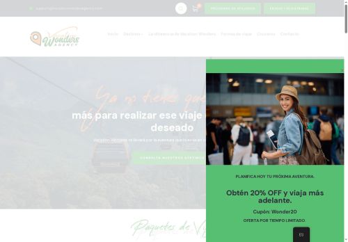 vacationwondersagency.com capture - 2025-08-20 22:26:42