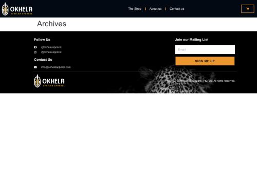 okhelaapparel.com capture - 2025-08-21 00:37:58