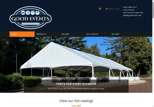 goodeventspartyrentals.com capture - 2025-08-21 02:23:13