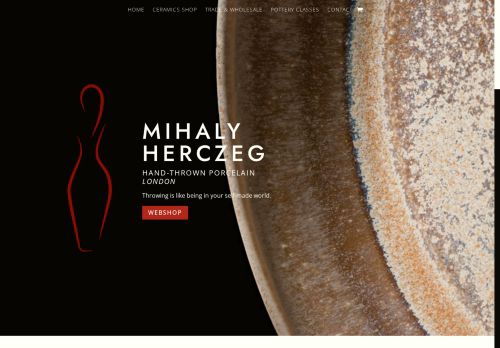 mihalyherczegceramics.com capture - 2025-08-21 02:55:13