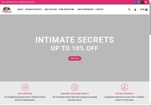 trueintimatesecrets.com capture - 2025-08-21 05:32:07