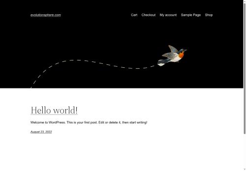 evolutionsphere.com capture - 2025-08-21 10:50:11